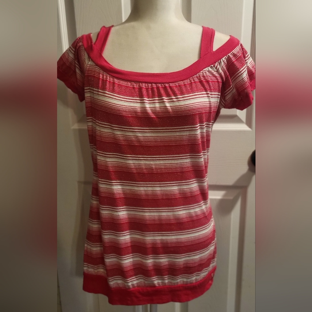 South Pole ladies large cold shoulder top